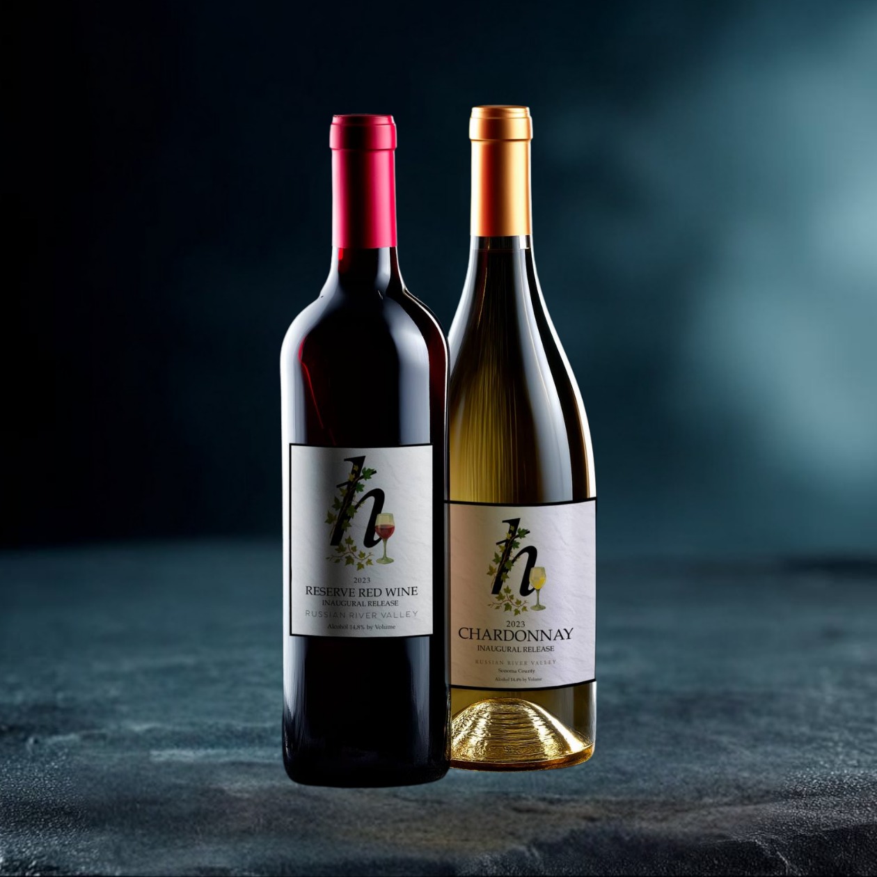 Chardonnay and Reserve Red Blend - 2023 - 2-Bottle Set